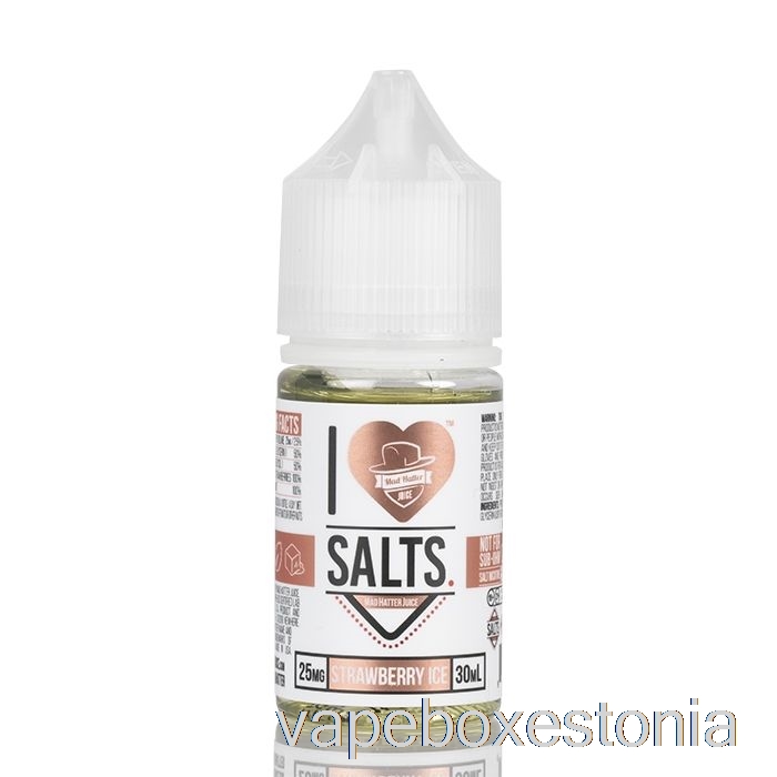Vape Box Estonia Maasikajää - I Love Salts - 30ml 25mg